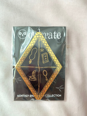 Eulenkiste April 2021 Hexen Steeped In Gold Emaille Pin Fairyloot Illumicrate