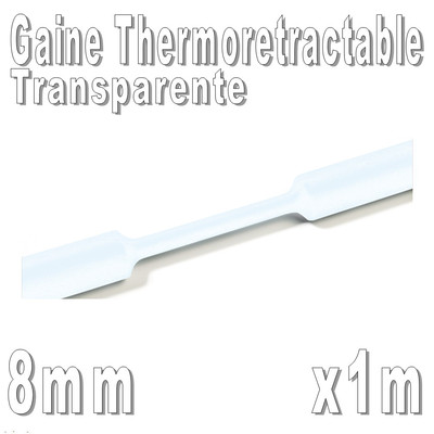 Tuyau Gaz Gaine Thermorétractable Uxcell – Diamètre 15 Mm, Longueur 1 M – Blanc – Ratio 2:1 – Polyéthylène Tuyau D'arrosage Extensible - Foto 5