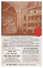 John Gielgud "HAMLET" Leslie Banks / Max Adrian 1944 Leeds Tryout Program