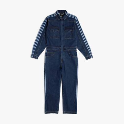 Adidas Originals Unisex Ivy Park Denim Snap Boiler Suit Size Small