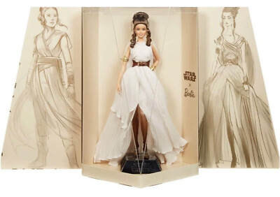 Barbie Collector STAR WARS REY X Barbie Doll - NEW & NRFB in shipper - GLY28!!