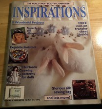 Inspirations Issue 3 1994 World Of Beautiful Embroidery
