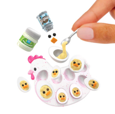 MGA   Miniverse   Make It Mini    Spring 2025    Deviled Eggs + Hen Tray   NEW !