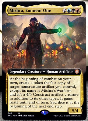 MTG Mishra, Eminent One Borderless 048 The Brothers' War