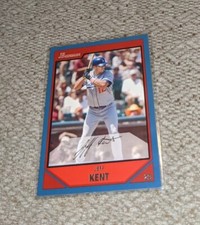 2007 JEFF KENT BOWMAN BLUE /500 (DODGERS)