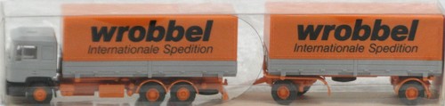 Wiking H0 29570 MAN F90 WP-HZ Wrobbel | Zustand: Gebraucht