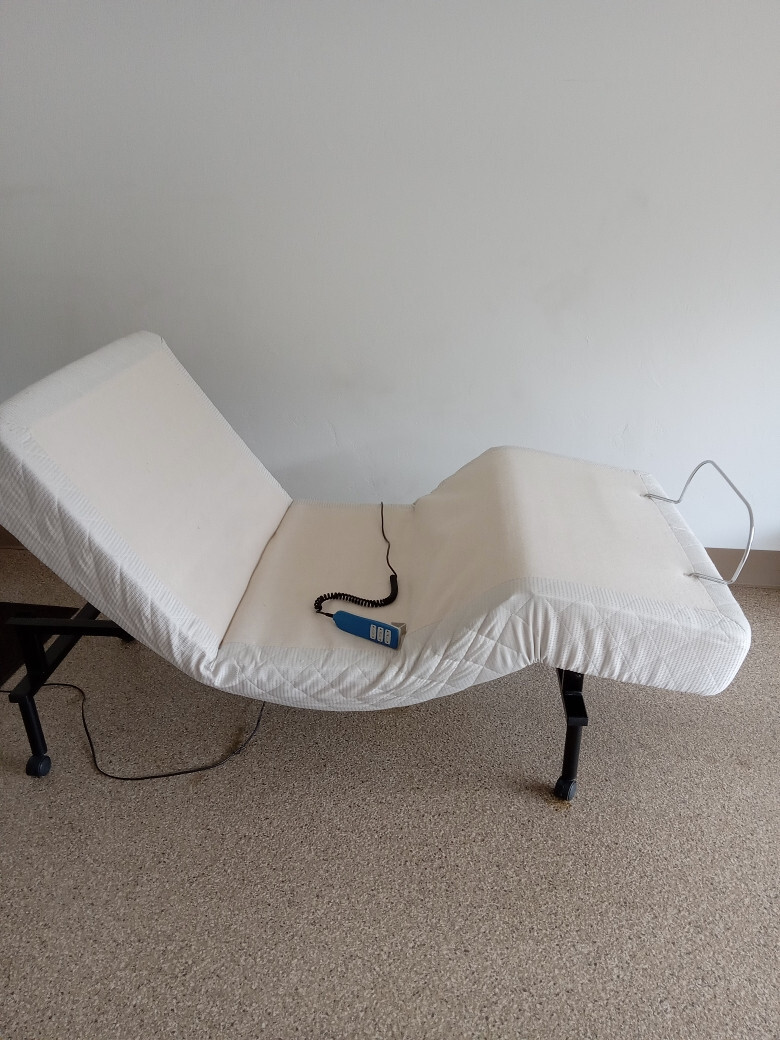 Electric Adjustable Twin Bed Frame with Remote eBay