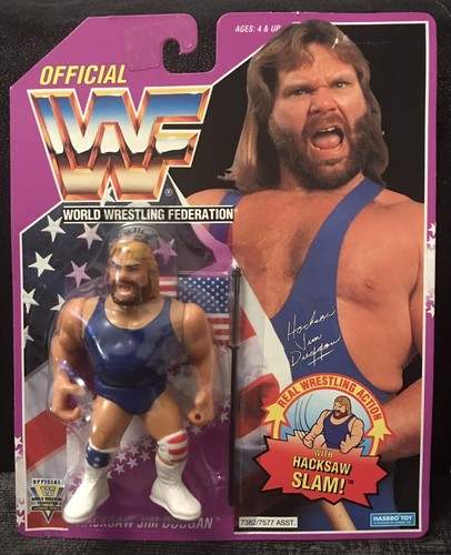 WWF Hasbro Moc Hacksaw Jim Duggan - Hasbro 1993 - ...