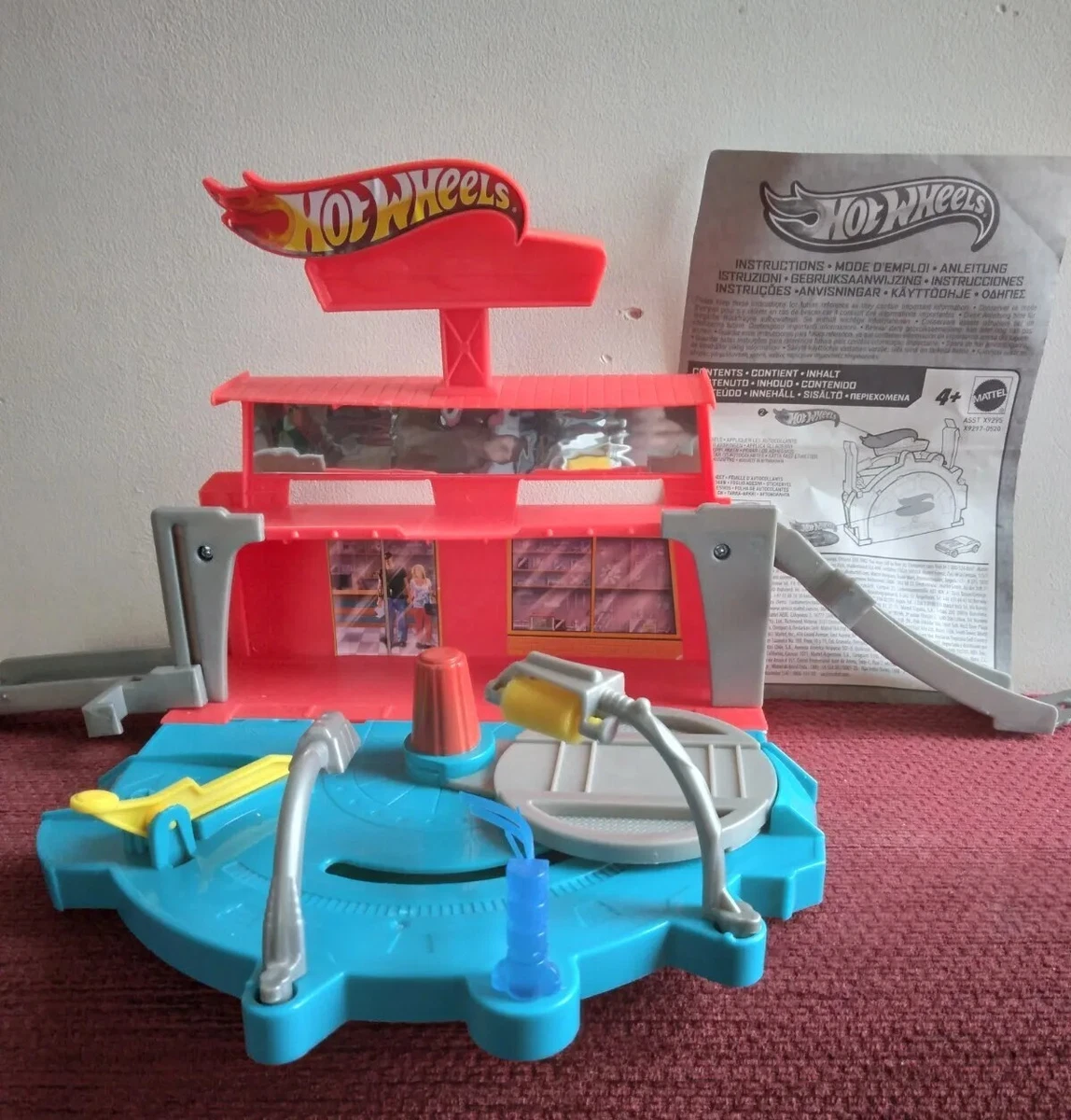 Hot wheels super hotsell spin car wash