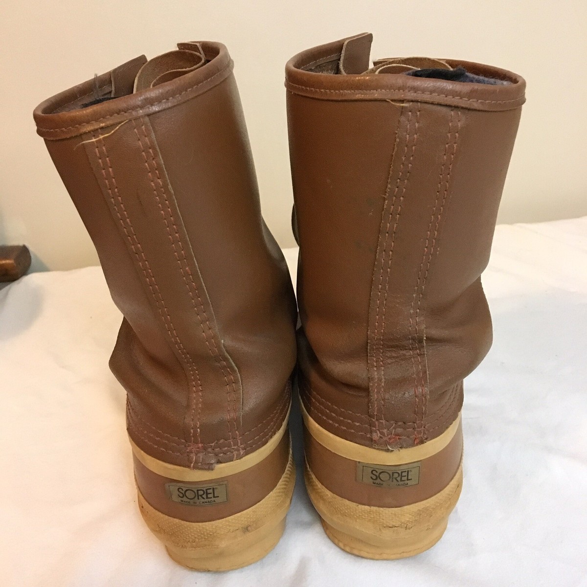 Men’s Sorel Arctic PAC size 12 Sorel Arctic Pac Mens Duck Waterproof Winter Boots w Liners  main image 3