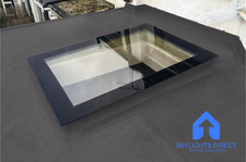 Double & Triple Glazed Rooflight Window Clear Glass Skylight Flat Roof Sky Light