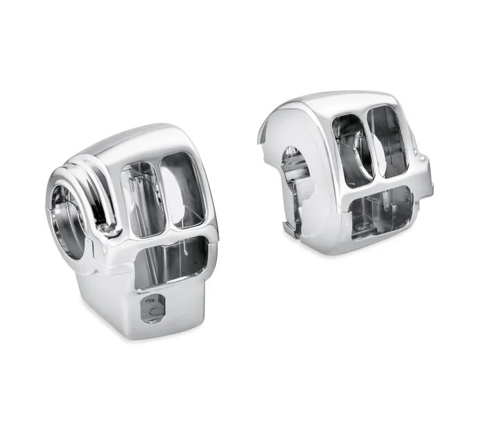 Harley-Davidson Chrome Switch Housing Kit - 71500442 | eBay