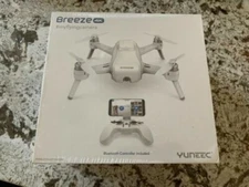 YUNEEC BREEZE FLYING 4K HD CAMERA GPS DRONE W/ CONTROLLER NEW SEALED IN BOX