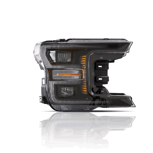 Pair Full LED Headlights Assembly for Ford F150 Pickup XLT XL SSV king 2018-2020 - Foto 5 di 39