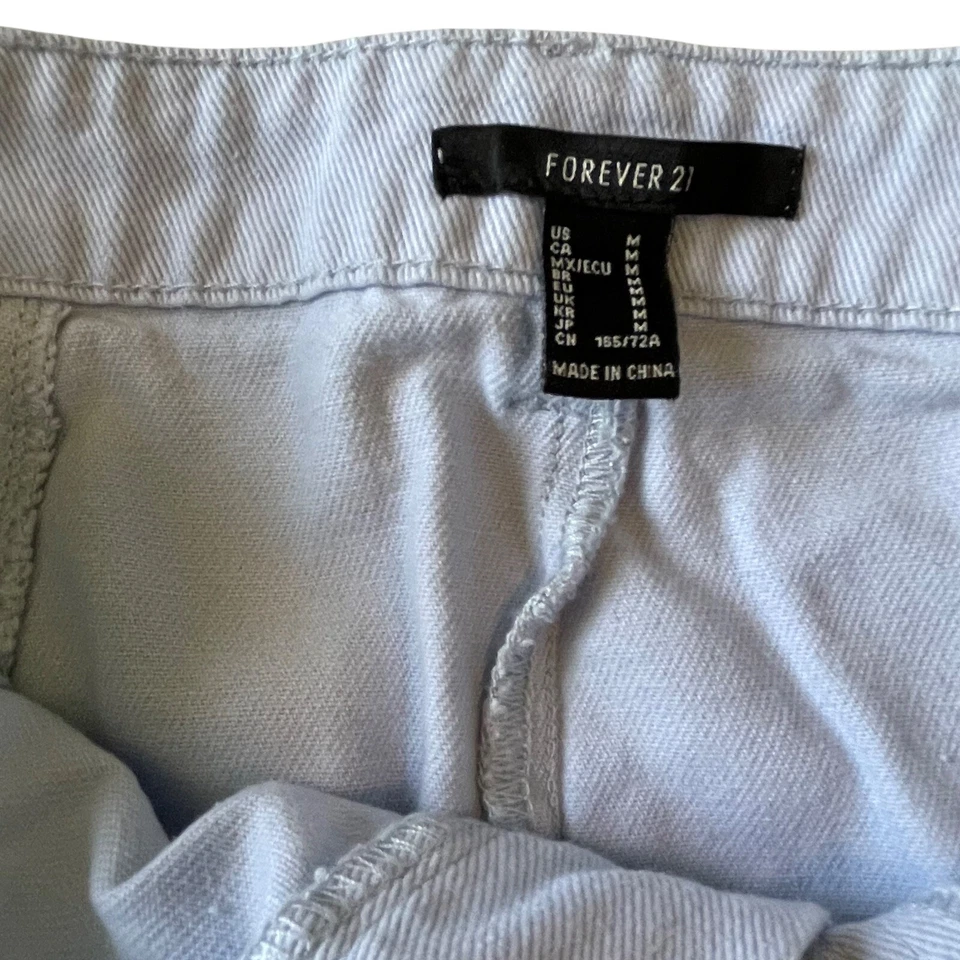 Minifalda vaquera vintage Y2K talla mediana lavada ligera denim cinturón millennial retro Foto 3 de 4