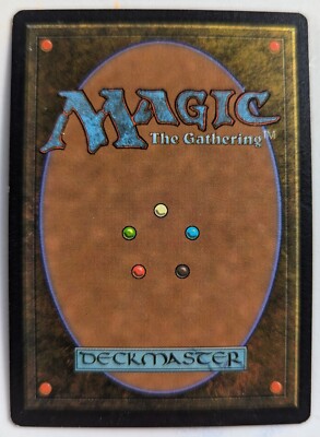 Magic The Gathering SWAMP Korean 4th Edition 1996 Black Border 1