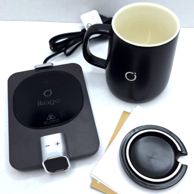 Coffee Tea Mug Warmer & Mug Set - Smart Heated with Auto Shut Off