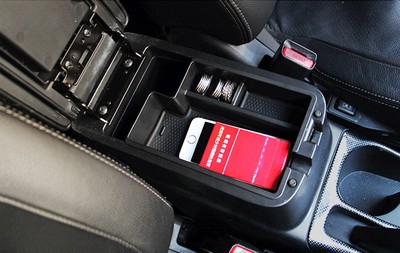 1pcs Interior Armrest Storage organizer Box For Mitsubishi Outlander 2013-2018