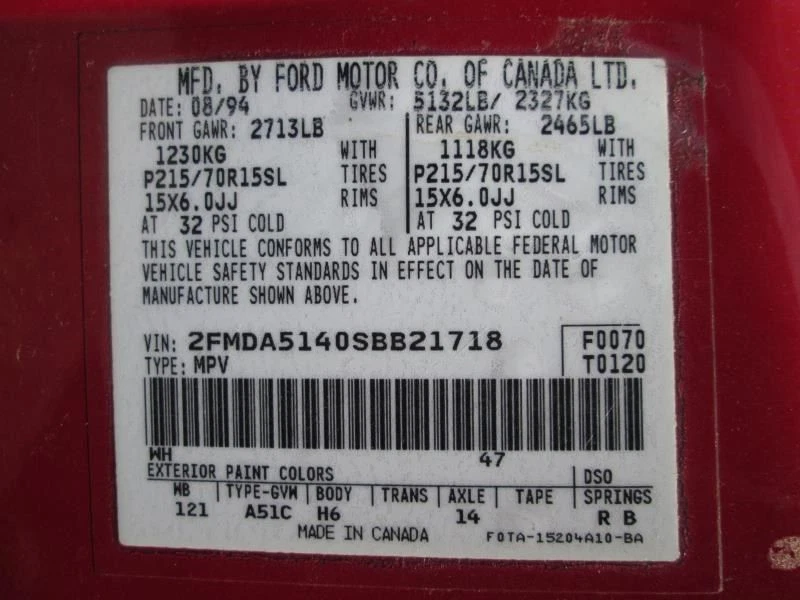 Harmonic Balancer 6-232 3.8L Fits 95 WINDSTAR 436328 - Image 3 of 4