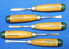 Lot of 17 Mixed Wood Carving Chisels ~Millers Falls~ Unbranded — photo 2