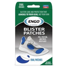 ENGO Blister Prevention Patches Oval Patches Starter, 6, Count Starter