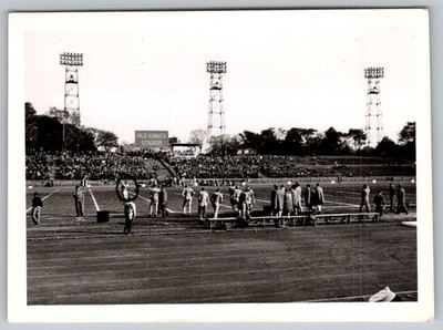 Vtg B&W Snapshot Arnold Galiffa West Point Pro Football Player On Field 1940s