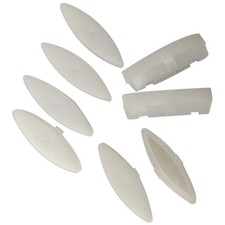 8pcs Toilet Seat Bumper Service Replacement Kit Compatible with Kohler 113307...