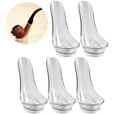 Soporte para pipa de cigarrillo para fumar tabaco de 10 piezas herramienta transparente para tabaco