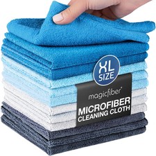 Microfiber Cleaning Cloth - Higher Quality, Larger Size - Micro Fiber Cloth for