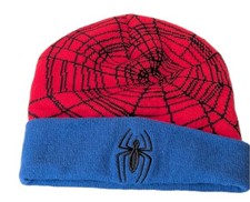 Marvel Spider-Man Beanie Superhero One Size Fits All Toboggan