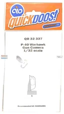 QBT32337 1:32 Quickboost P-40 Warhawk Gun Camera