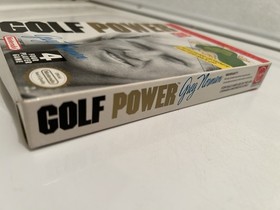NES Greg Norman GOLF POWER Gem Complete CIB Box Game Nintendo