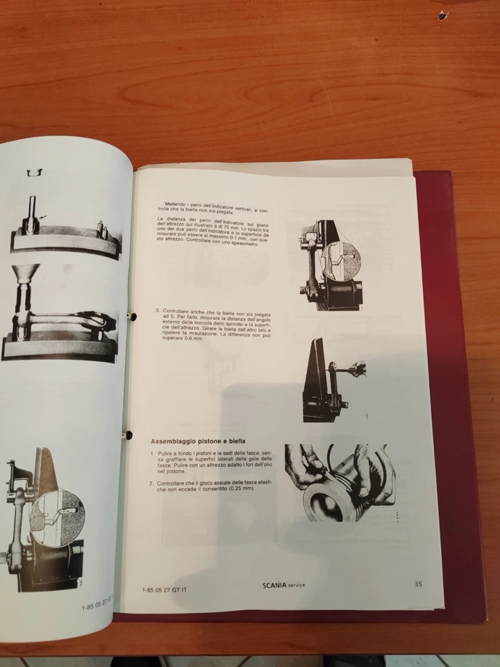 MANUALE OFFICINA RIPARAZIONE MOTORI SCANIA DSC 1405 - DS 1101 DS 9 01 - Immagine 3 di 4