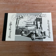 GUERNSEY MNH 1994 Classic Cars Prestige Booklet (mm492)