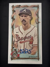 2023 Topps Allen & Ginter Spencer Strider Brooklyn Back Mini #02/25 Braves *Mint