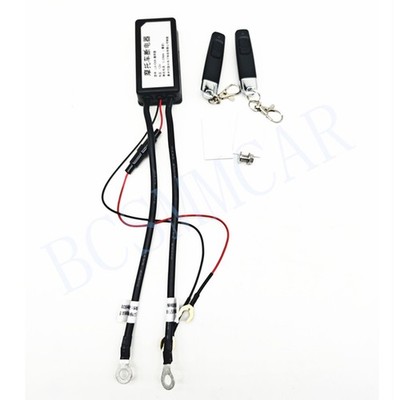 12V Wireless Remote Motorcycle Battery Disconnect Cut Off Isolator Master Switch