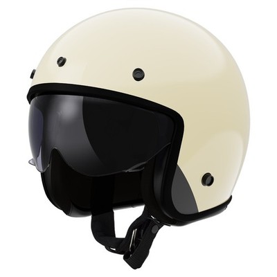 LS2 Bob II Solid Cream Helmet Size S
