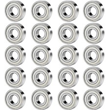 Deep Groove Ball Bearing 693ZZ Double Shielded 3mmx 8mm x 4mm Carbon Steel 20pcs