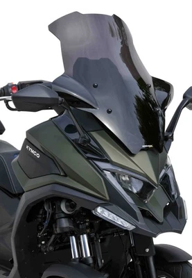 KYMCO 550 CV3 - 22/26- BULLE PARE BRISE TOURING ERMAX NOIR CLAIR - TO41024-03 - Photo 1/3