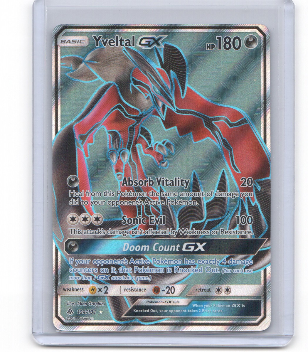 SM - Forbidden Light #124/131 Yveltal GX (Full Art)