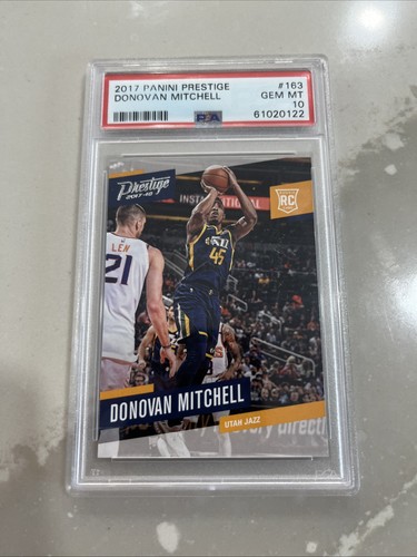 Donovan Mitchell #163 2017 Panini Prestige card