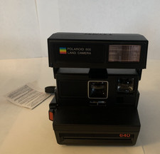 Polaroid 640 Land Camera NOS New in Box Unused Instant Film 600 Vintage 80s