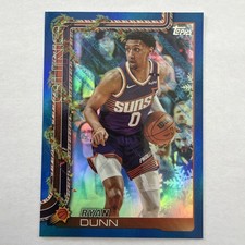 2025-26 Topps Holiday - Ryan Dunn #H127 Holiday Metallic Blue Glitter