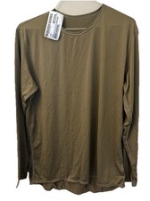 NWT US Army GEN III Cold Weather Under Shirt Tan Long Sleeve Large Regular 744 