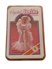 Barbie Crystal-Barbie Quartett ASS Kartenspiel Mattel Inc 1984