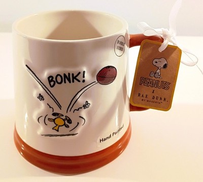 Woodstock  Peanuts TEAM WORK / Kaffeetasse Tasse Coffee Mug Cup Rae Dunn NEU USA