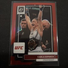 2023 Panini Donruss Optic UFC - Carla Esparza #18 Red Prizm /199