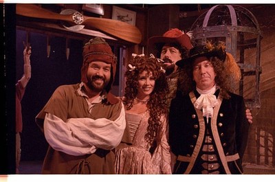 Home Improvement Richard Karn Debbe Dunning Earl Hindman Tim Allen TV Photo