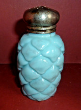 EAPG Antique Salt Shaker - Consolidated Glass "Cone" Pattern, ca. 1894-1904