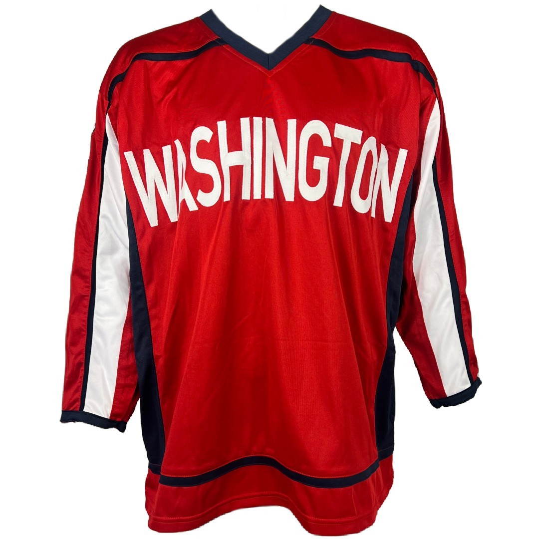 Connor McMichael autographed signed jersey NHL Washington Capitals